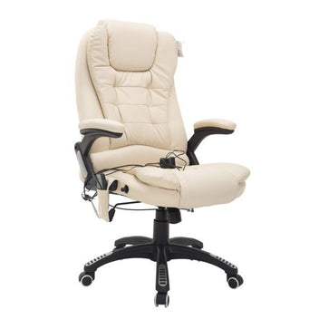 Massage-datorstol (beige)