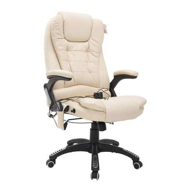 Massage-datorstol (beige)