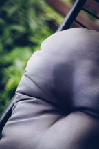 Pohjola Garden Riipputuoli / Korituoli Telineellä VÄINÖ, Musta / Harmaa