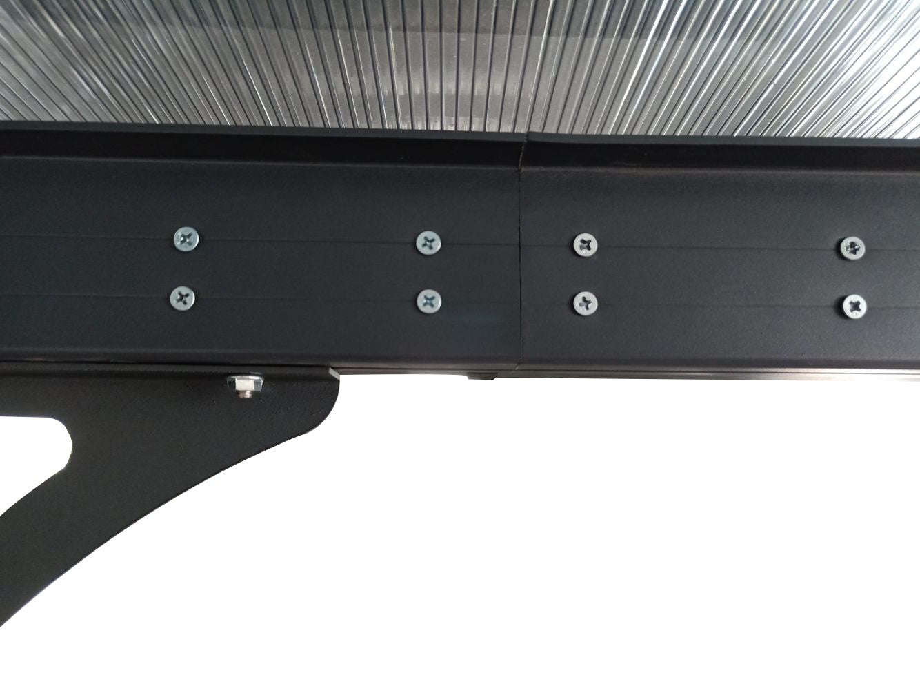 POHJOLA GARDEN Terassikatos 495x300x225/270cm, Harmaa, EXTRA STRONG 6mm Paneeli