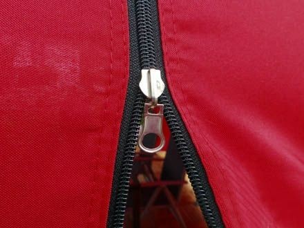 Lavo pyöreä paviljonki Ø350cm punainen