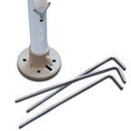 POHJOLA GARDEN Juhlateltta / Paviljonki irrotettavilla sivuilla 3x4m PE, sininen