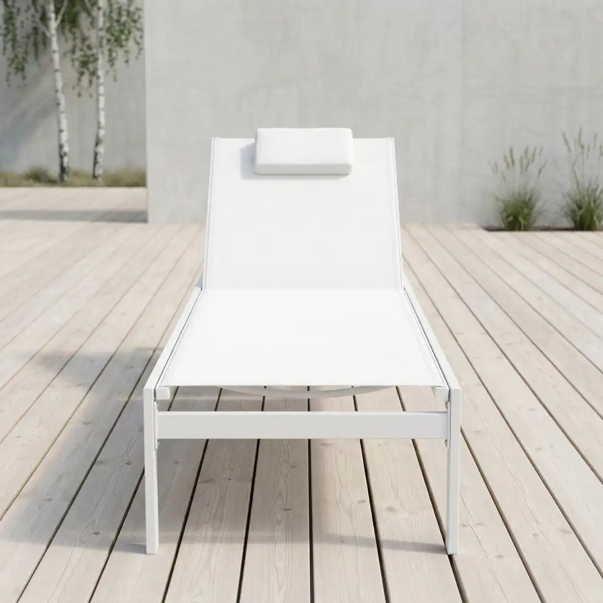 Pohjola Garden SOL Aurinkotuoli, Valkoinen