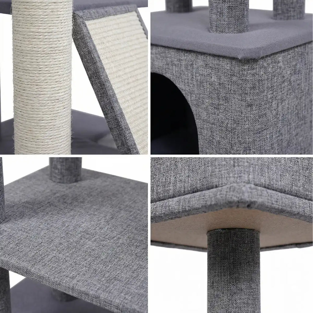 NordDjur Kattklösställning 192 cm Ljusgrå