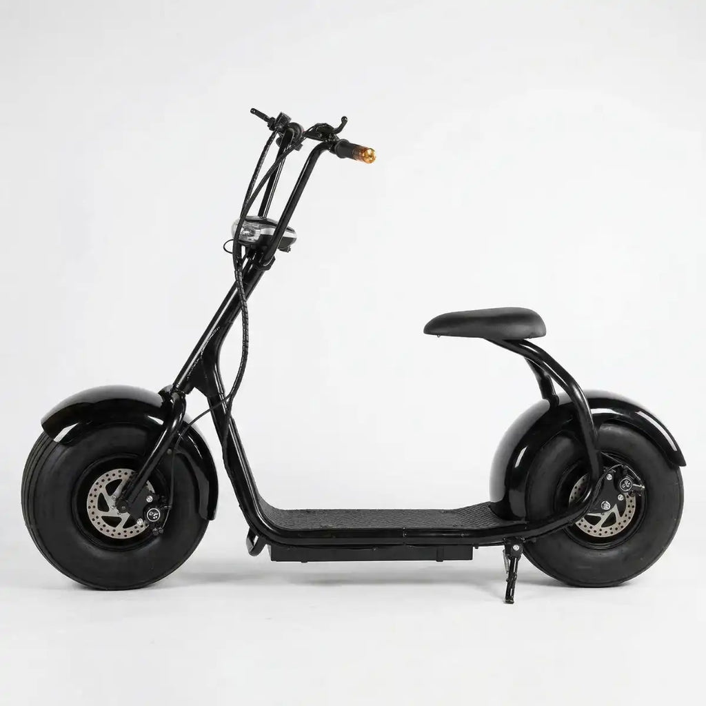 Sähköskootteri 1000W 25 km/h – 60V20Ah litiumakku, FAT-renkaat, toimintasäde 50–60 km