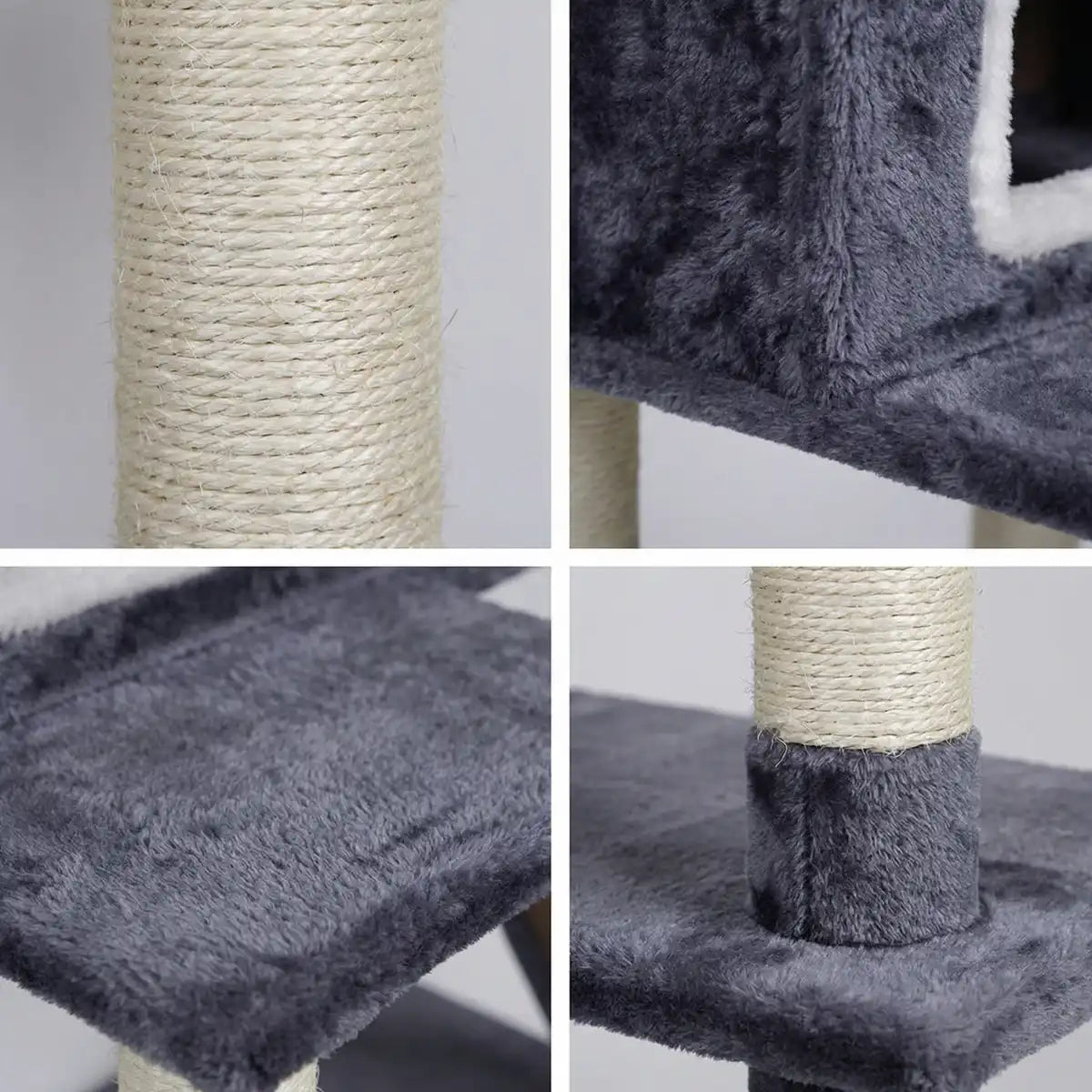 Pohjola Lemmikkitarvike Kissan raapimispuu 90 Harmaa