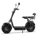 Arktis Motors elscooter Turbo 2000W, 25 km/h, 20AH kraftfullt batteri, svart