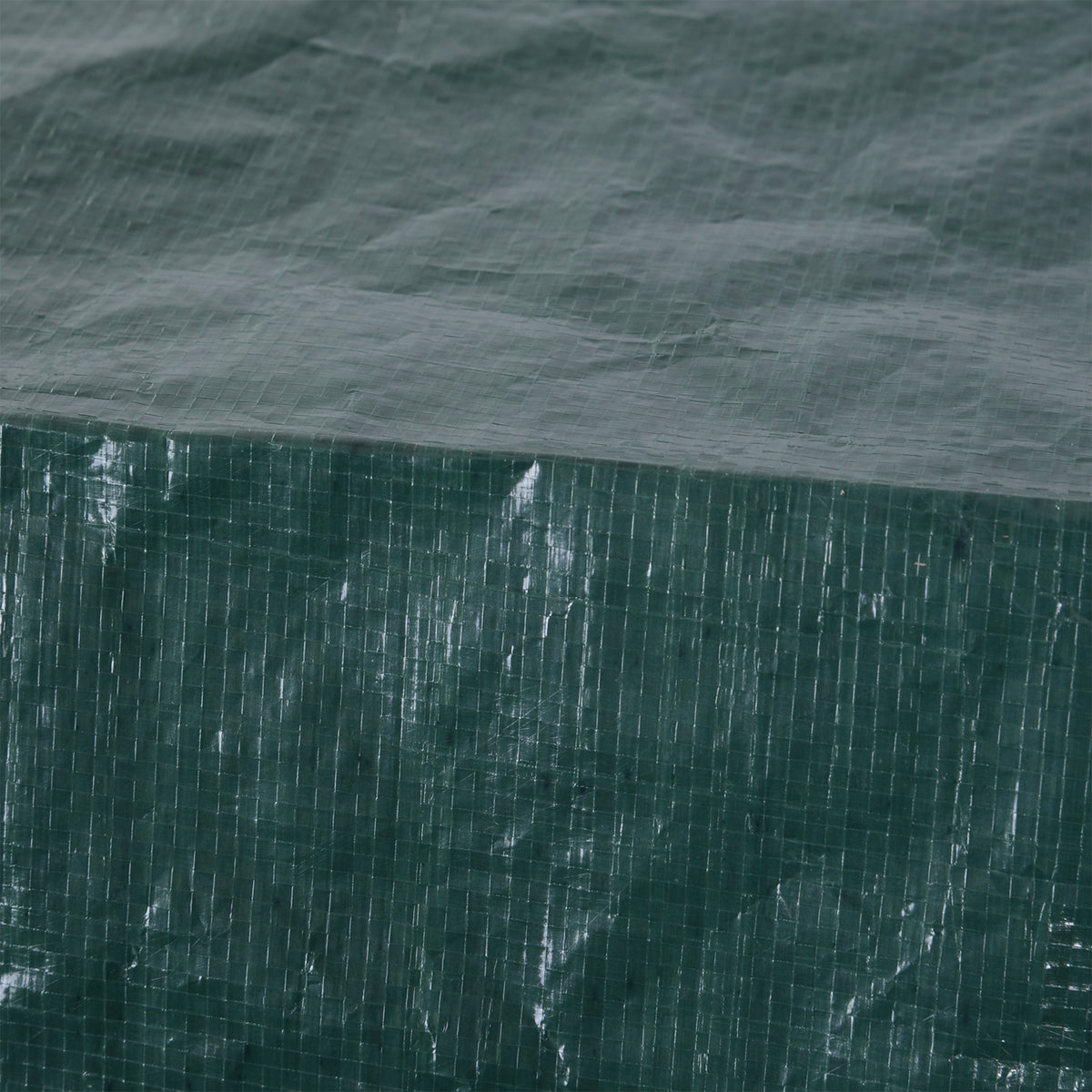 Suojapeite isoille puutarhakalusteille, PE, 235 x 190 x 90 cm, vihreä