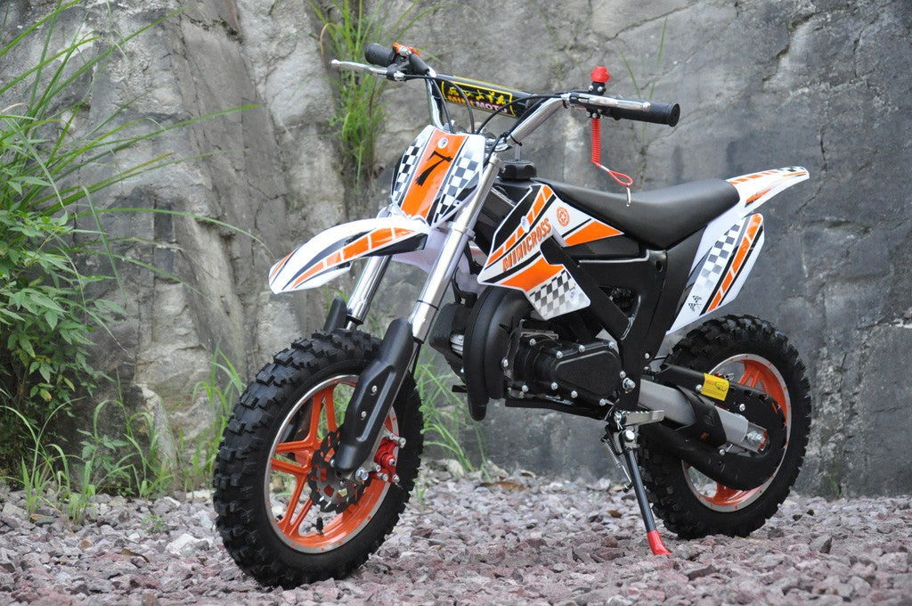 Barnminicross 49cc – för avgränsat område, orange