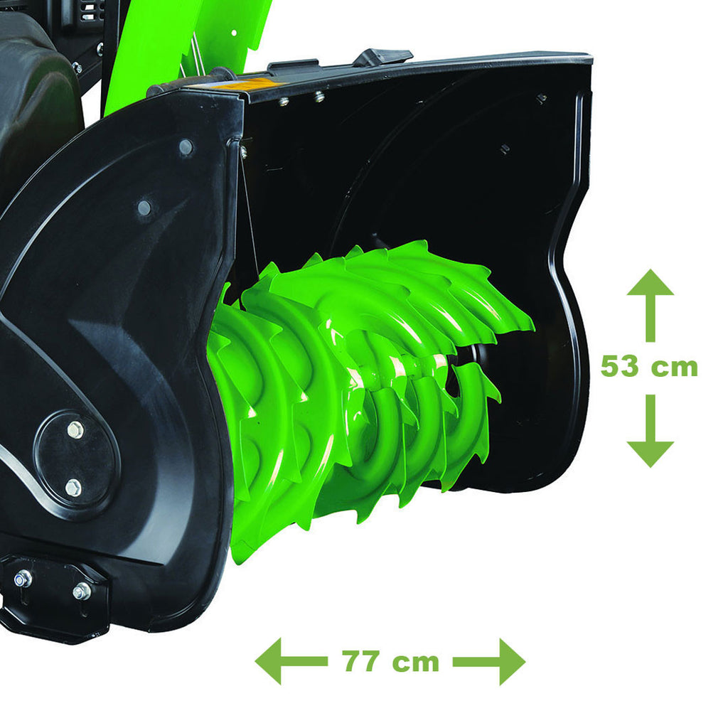 POHJOLA MOTORS 10HP Lumilinko telaveto, 7,8KW 375cc, Powersteering, sähköstartti, kaksivaiheinen