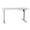 Elektriskt skrivbord, vitt