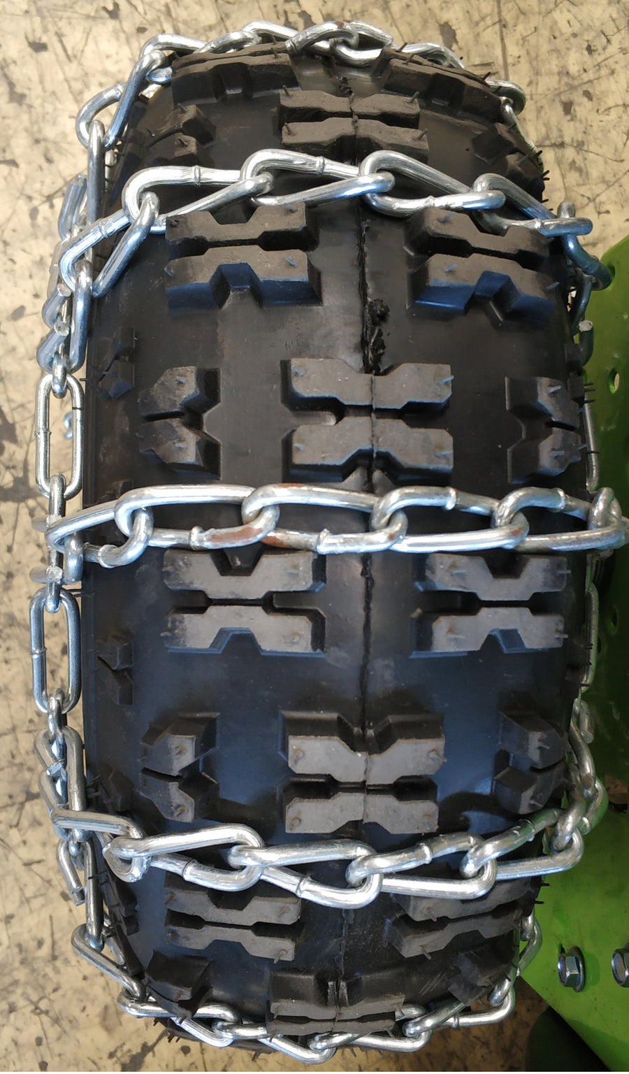Snökedjor för 15-tums hjul – 7,8 kW / 375 cc snöplog, enkel montering