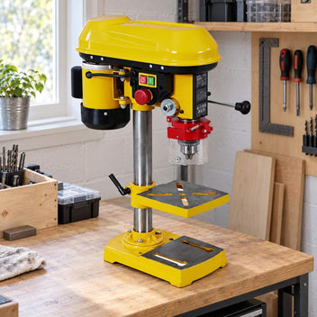 Bänkborrmaskin 500 W – 9 hastigheter, 1,5–16 mm hylsa, 420–2700 rpm