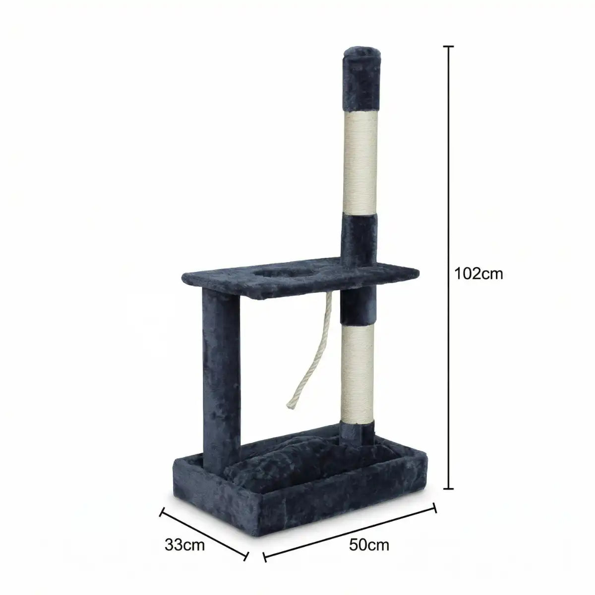 NordDjur Kattklösstolpe 102 cm Grå