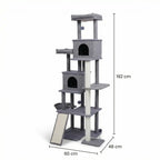 NordDjur Kattklösställning 192 cm Ljusgrå