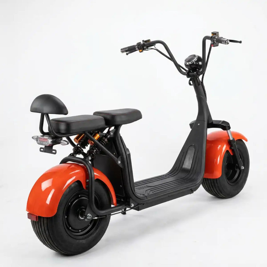Arktis Motors 1000W elscooter 25 km/h City, 20AH Power Battery, svart