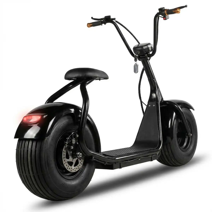 Sähköskootteri 1000W 25 km/h – 60V20Ah litiumakku, FAT-renkaat, toimintasäde 50–60 km