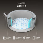 BESTWAY HAWAII AIRJET™ 8 GREY