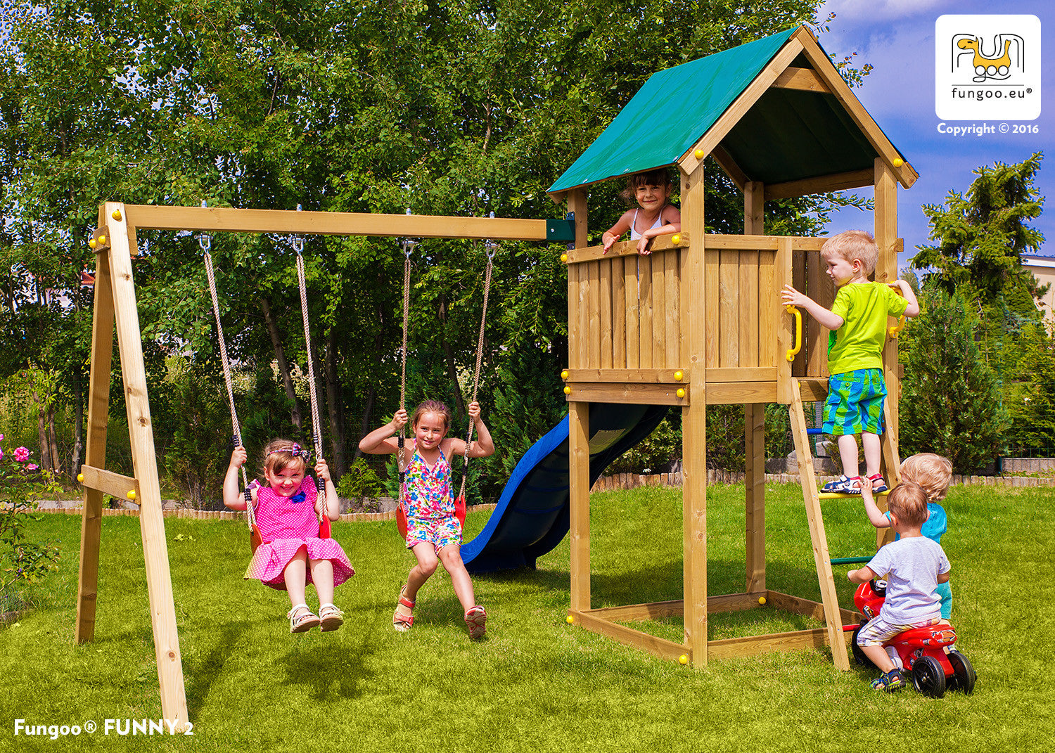 Fungoo Funny 2 leikkikeskus