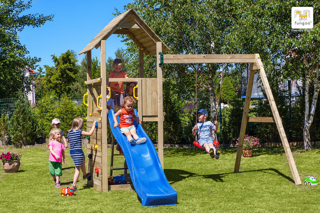 Fungoo Carol 2 leikkikeskus, eri värejä