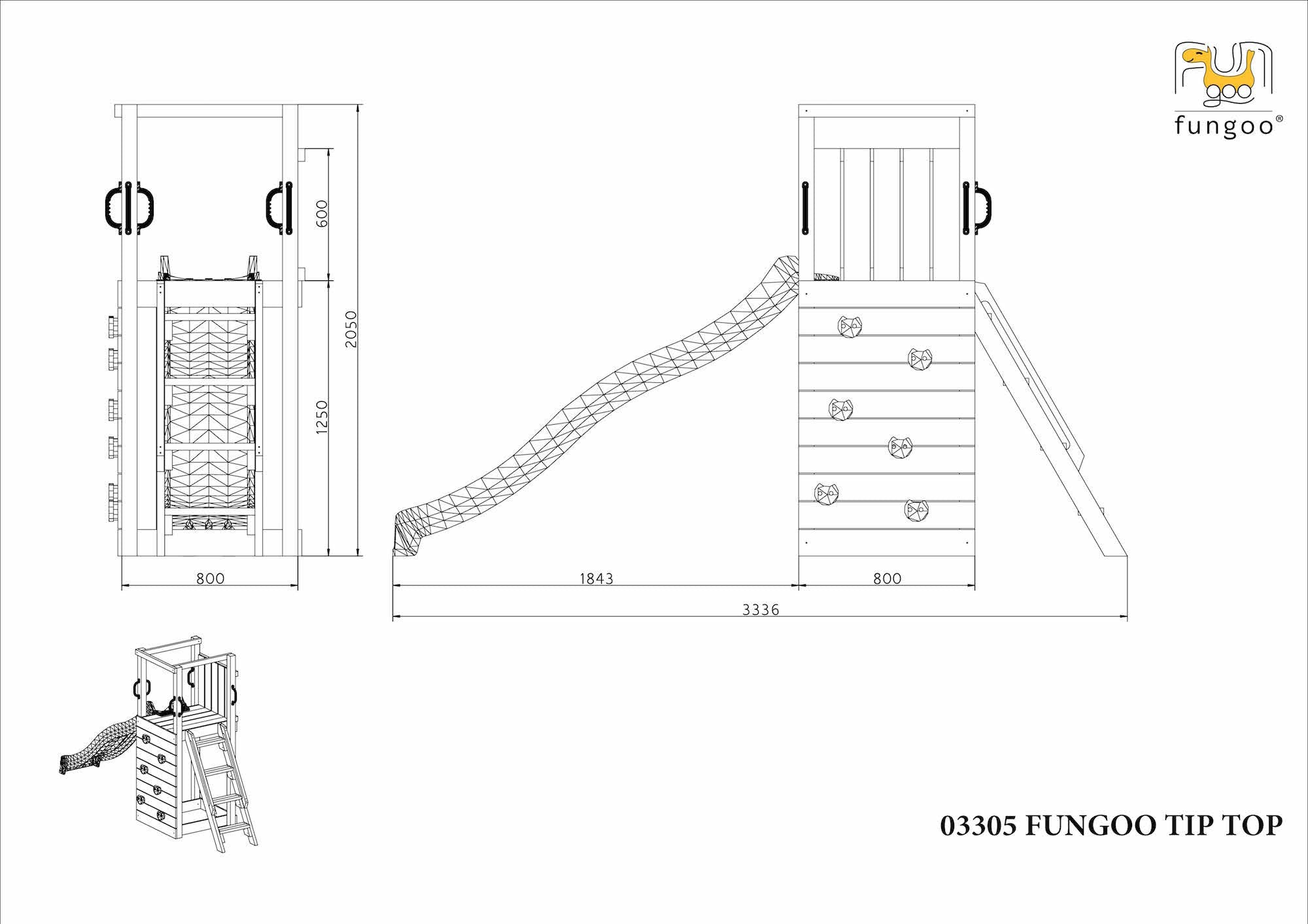 Fungoo TipTop leikkikeskus