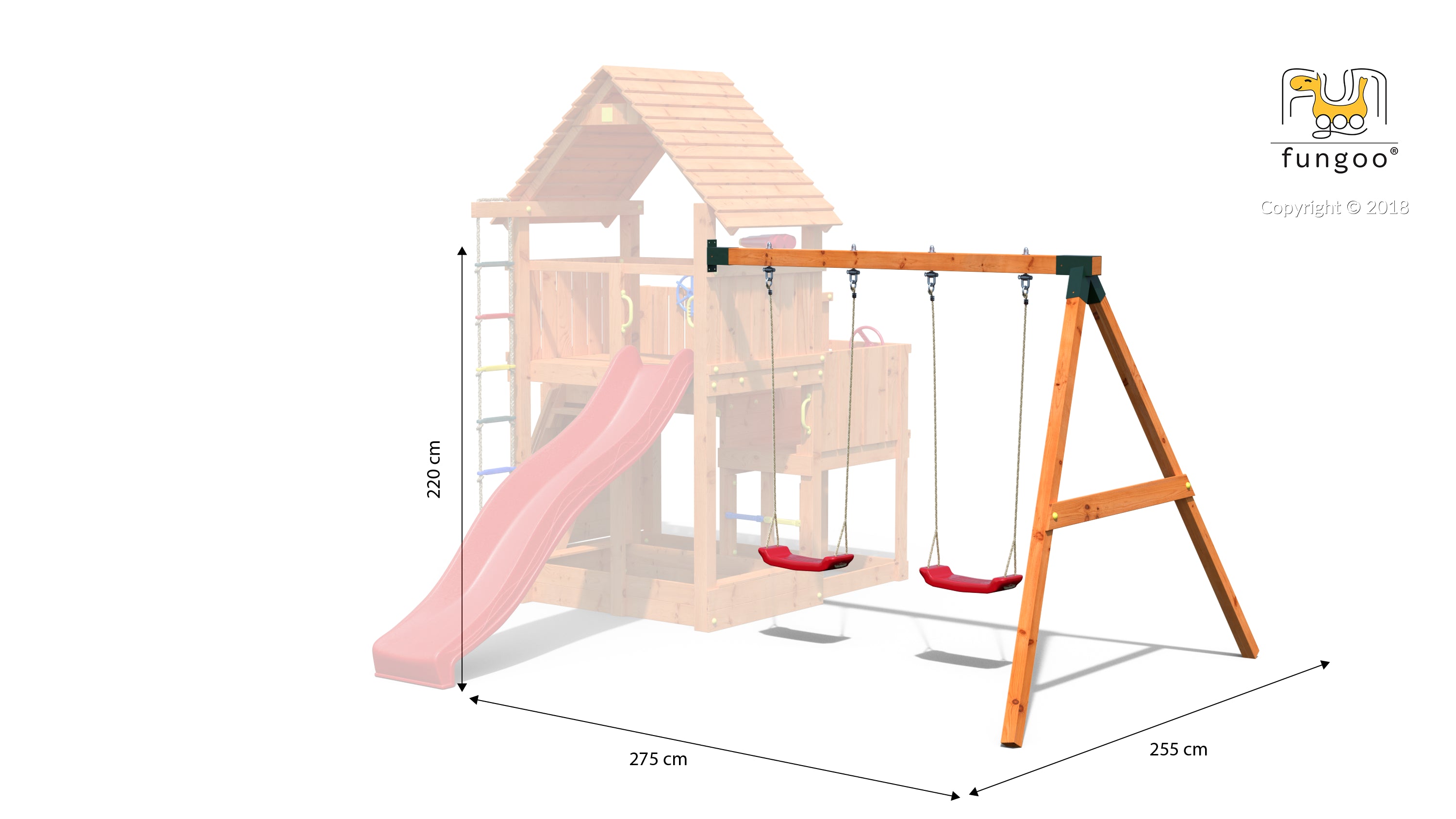 Fungoo leikkikeskusten lisäosa Red