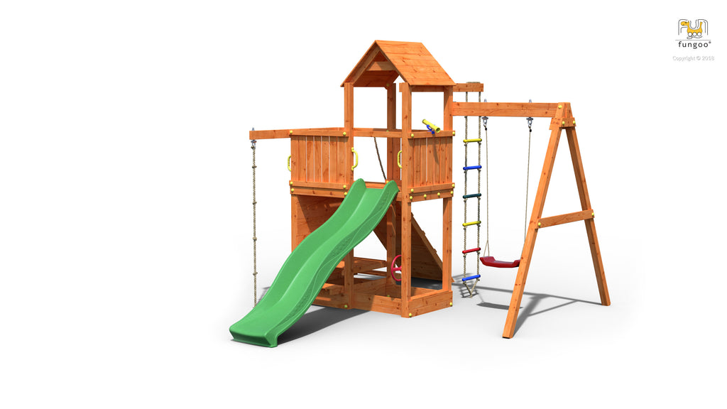 Fungoo Activer leikkikeskus, eri värejä