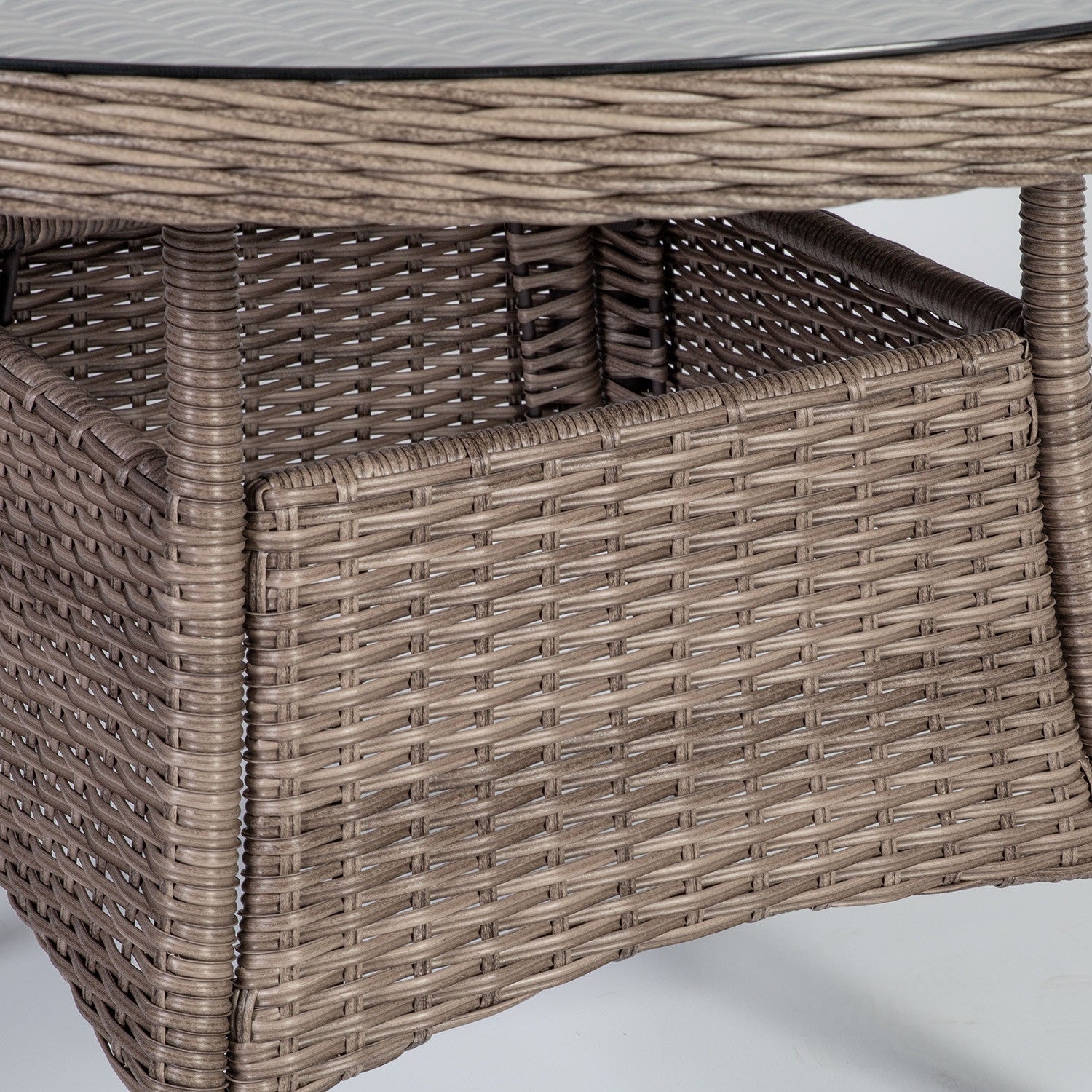 Pöytä TOSCANA 110x73cm, Pyöreä