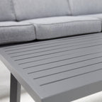 CASPER sohvaryhmä pöydällä, harmaa