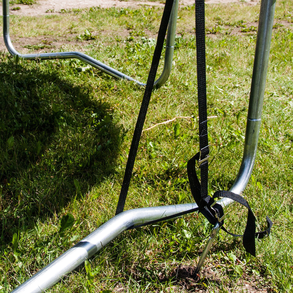 Trampolin med säkerhetsnät D426cm