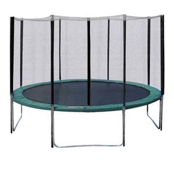 Trampolin med säkerhetsnät D426cm