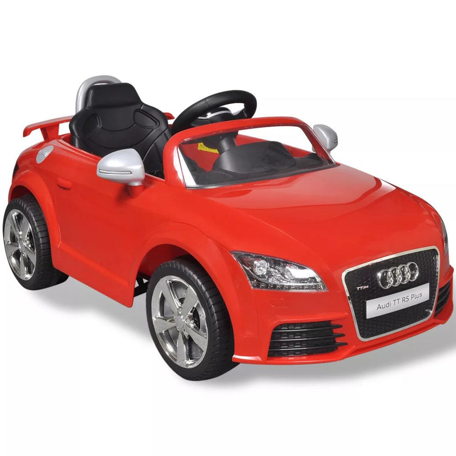 Audi TT RS åkbil för barn med fjärrkontroll, röd