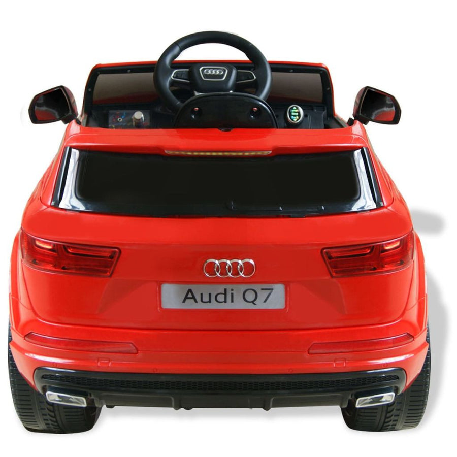 Eldriven bil Audi Q7 Röd 6V