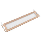 Turvalaita sänkyyn polyesteri 150x42 cm ruskeanharmaa