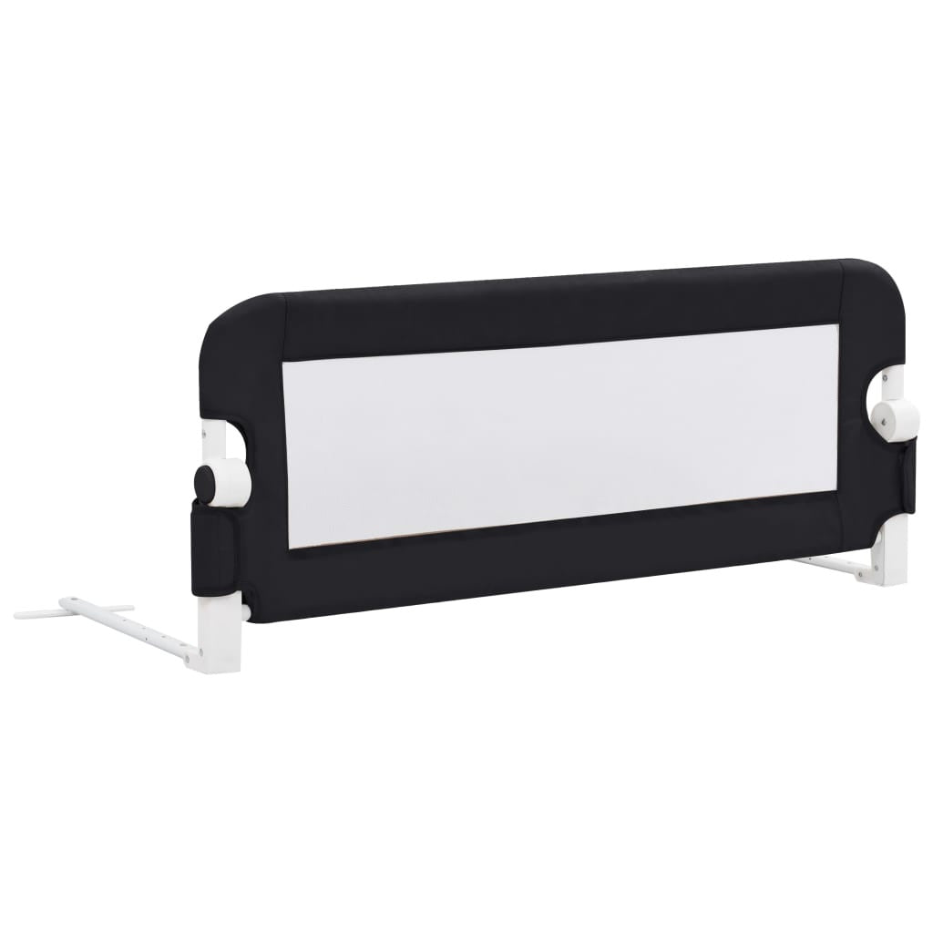 Turvalaita sänkyyn polyesteri 102x42 cm harmaa