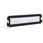 Turvalaita sänkyyn polyesteri 150x42 cm harmaa