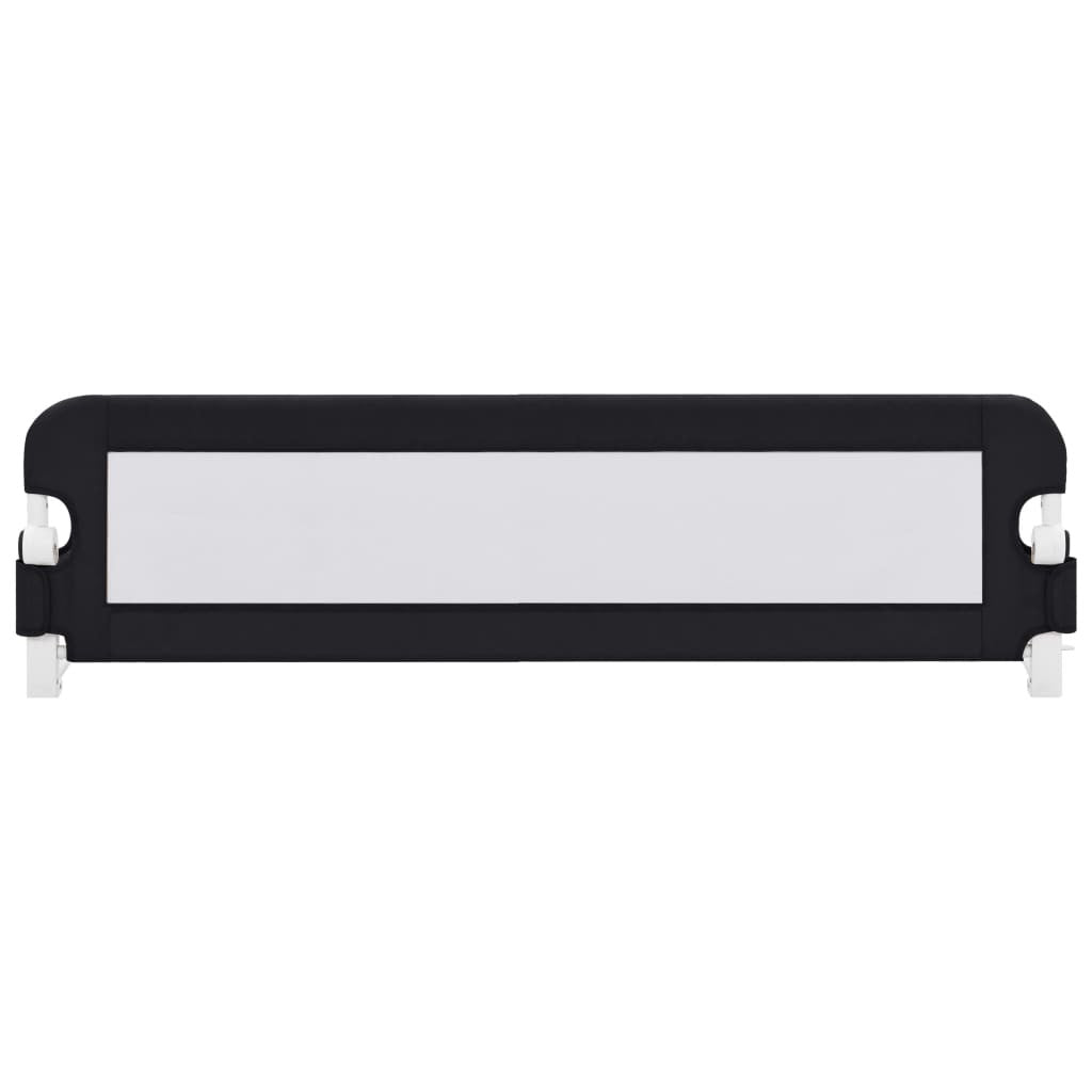 Turvalaita sänkyyn polyesteri 150x42 cm harmaa