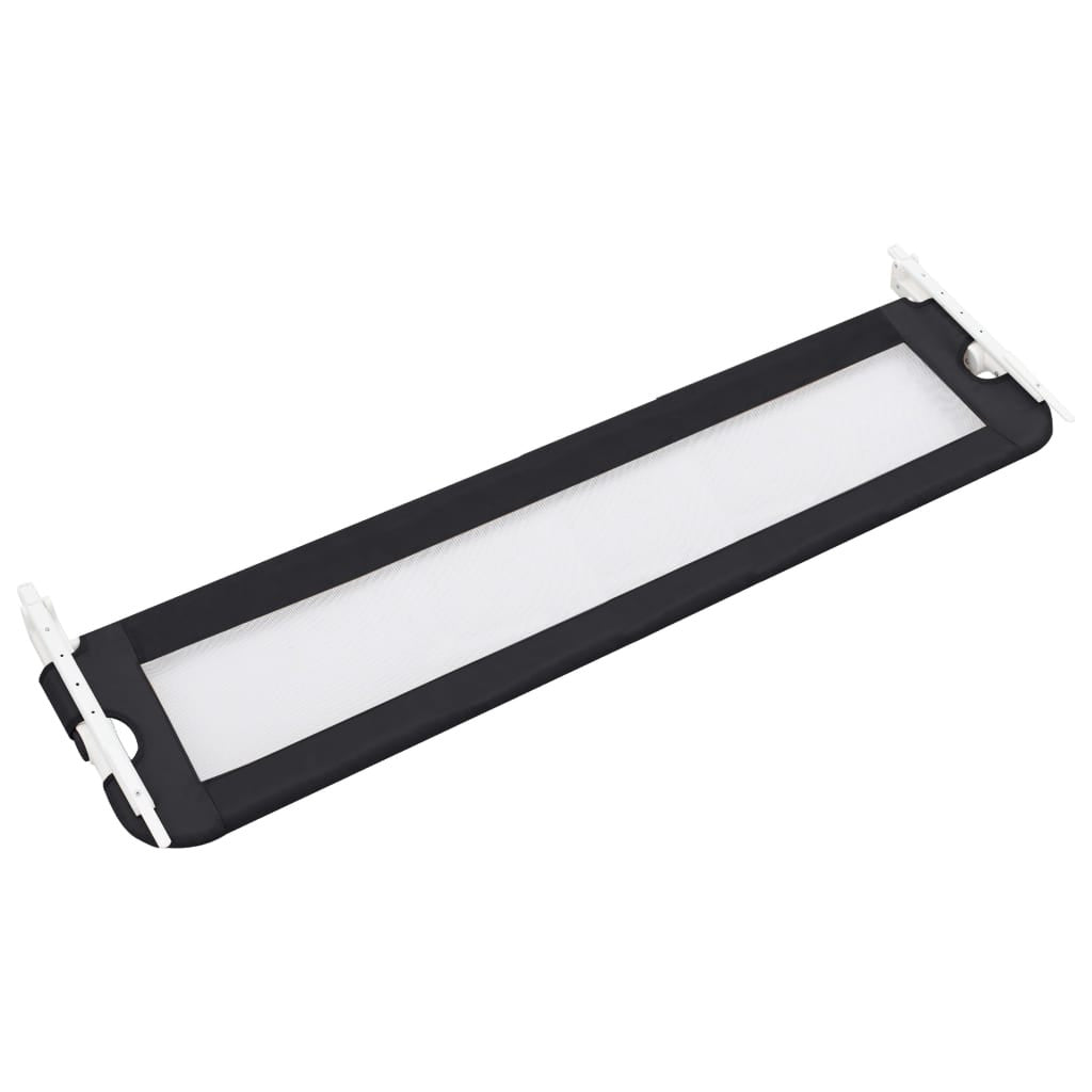 Turvalaita sänkyyn polyesteri 150x42 cm harmaa