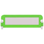 Turvalaita sänkyyn vihreä 120x42 cm polyesteri