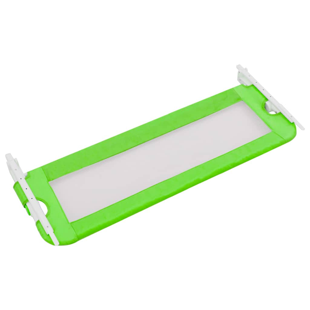 Turvalaita sänkyyn vihreä 120x42 cm polyesteri