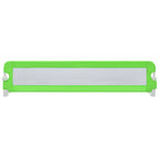 Turvalaita sänkyyn polyesteri 180x42 cm vihreä