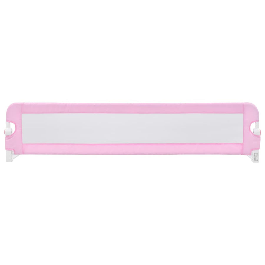 Turvalaita sänkyyn polyesteri 180x42 cm pinkki