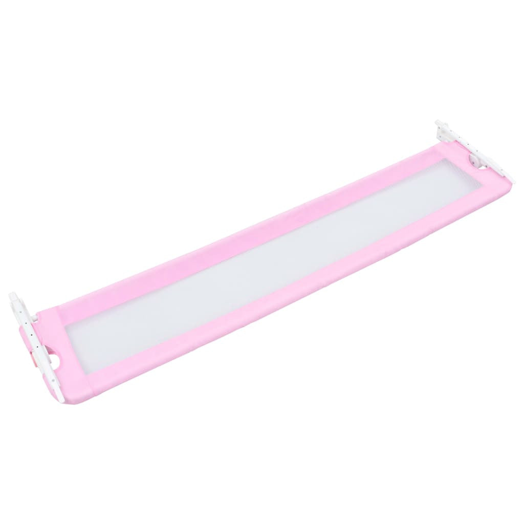 Turvalaita sänkyyn polyesteri 180x42 cm pinkki