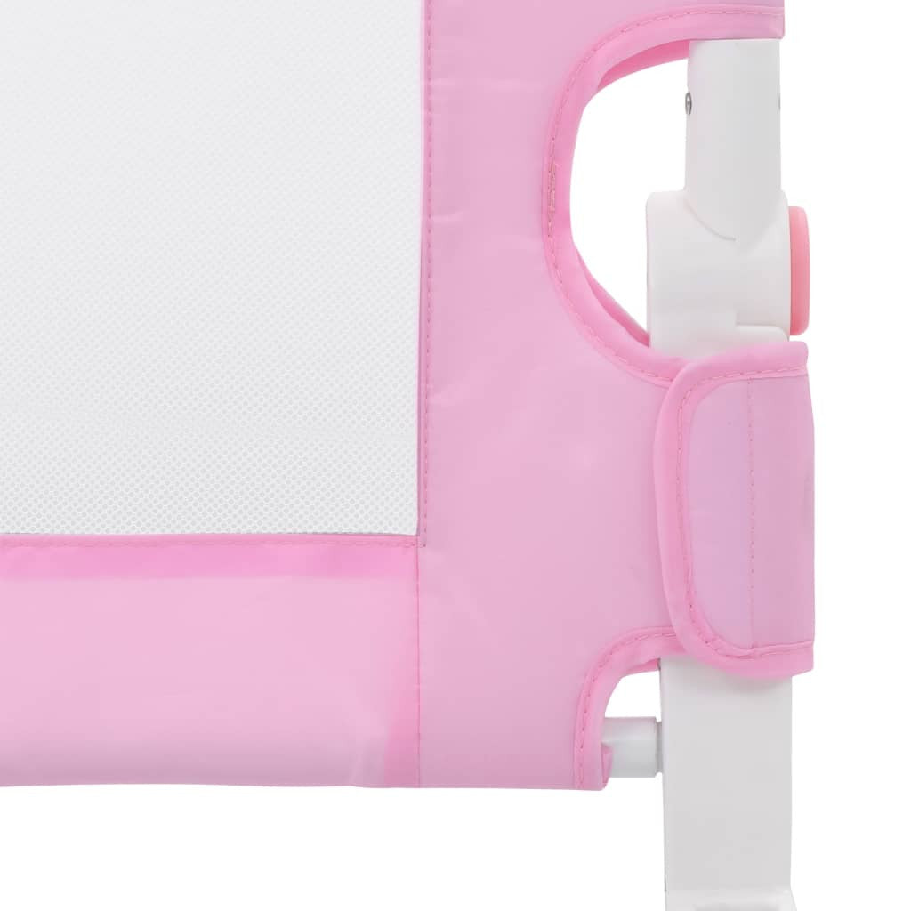 Turvalaita sänkyyn polyesteri 180x42 cm pinkki