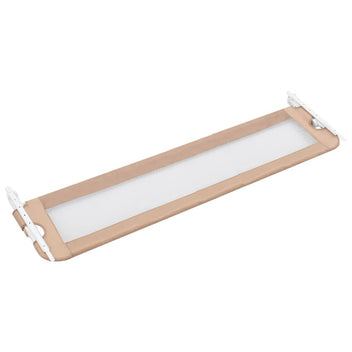 Turvalaita sänkyyn taupe 180x42 cm polyesteri