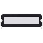 Turvalaita sänkyyn harmaa 120x42 cm polyesteri