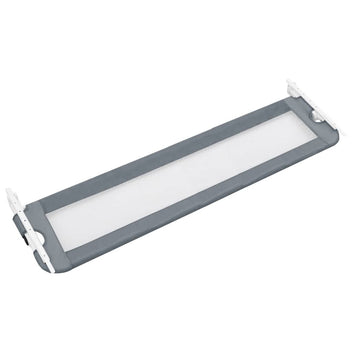 Turvalaita sänkyyn harmaa 120x42 cm polyesteri