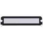 Turvalaita sänkyyn polyesteri 180x42 cm harmaa