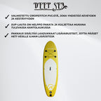 Deep Sea SUP-lautasetti Standard 275cm, Keltainen