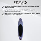 Deep Sea SUP-lautasetti XXL 330cm, Sininen